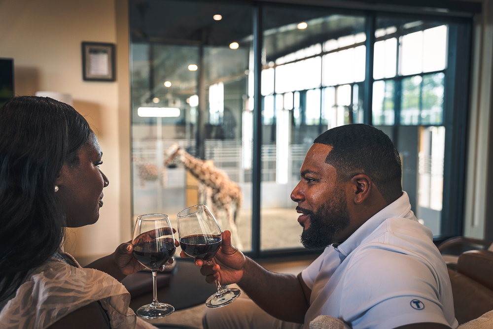 Dinner with the Giraffes