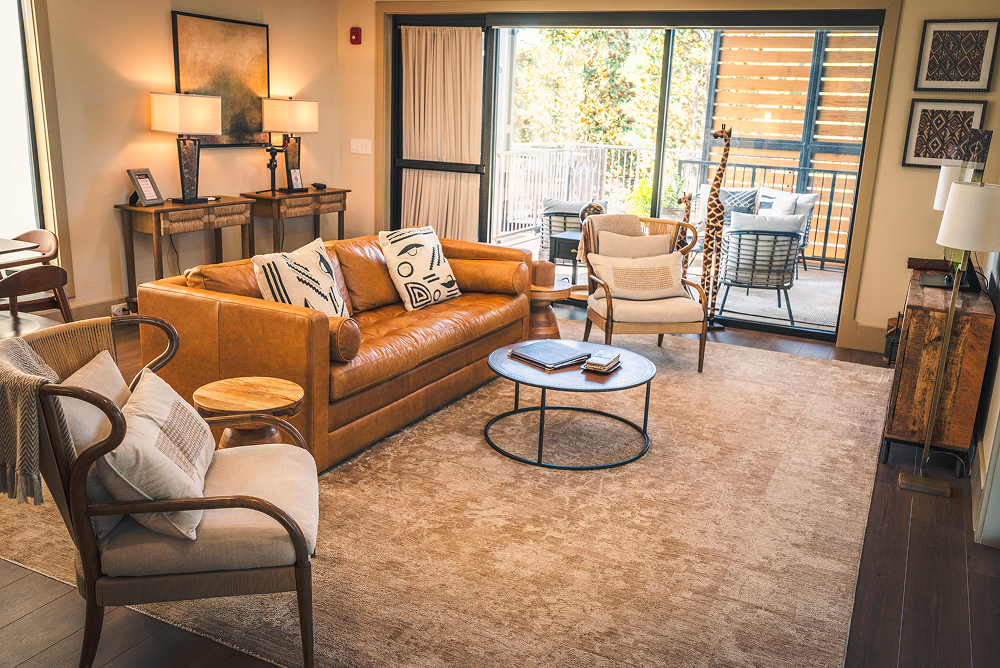 Living Area of Suite